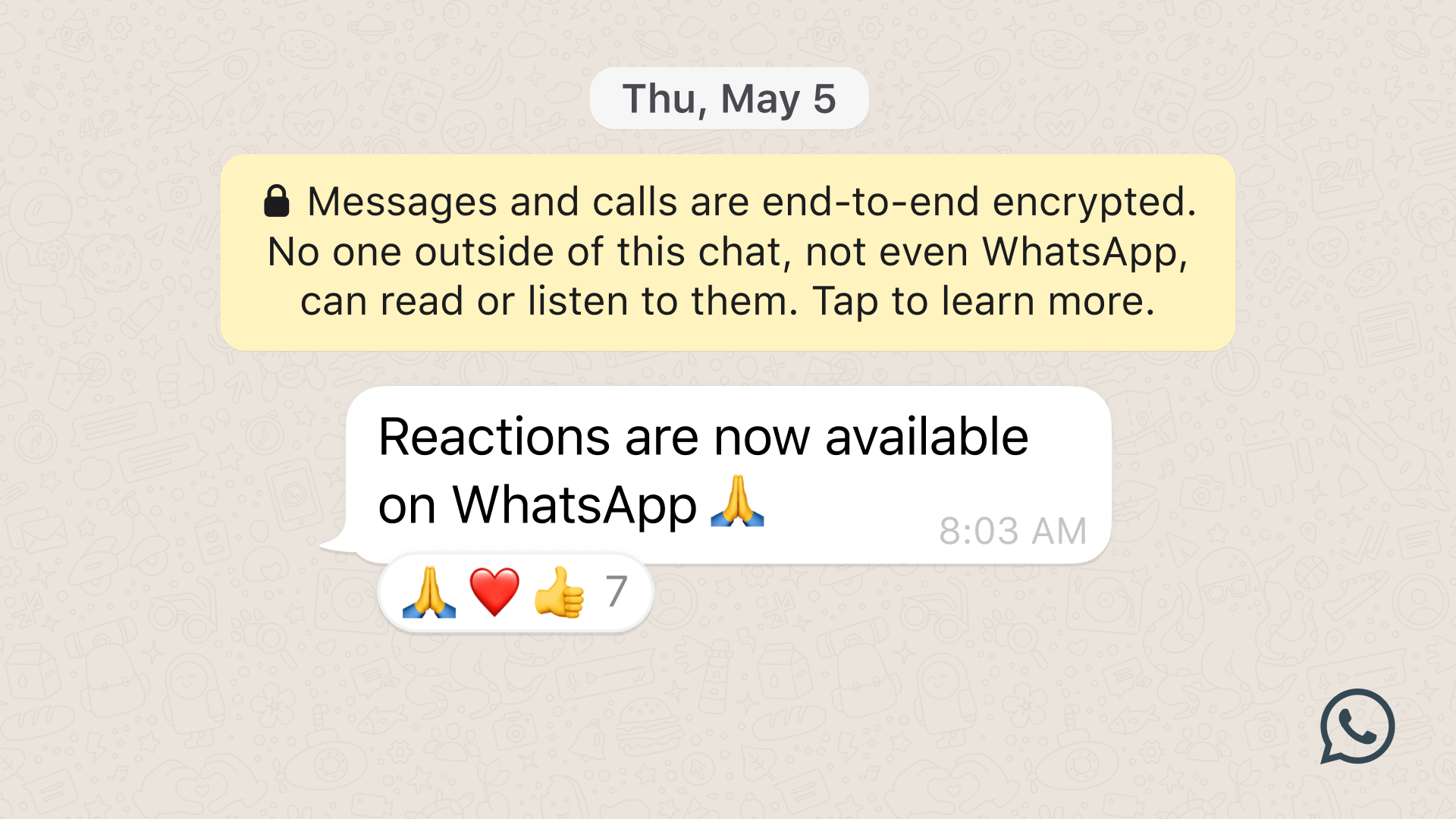WhatsApp wprowadza długo wyczekiwane reakcje i nie tylko