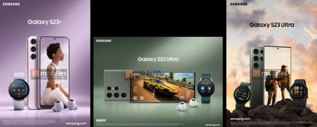 Samsung Galaxy S23+ i S23 Ultra - wyciekły materiały promocyjne